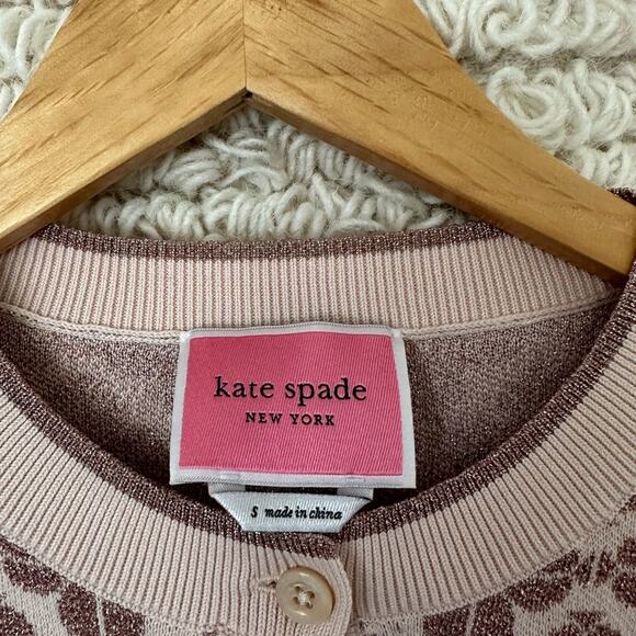 Kate Spade Metallic Cardigan - Picture 3 of 6